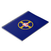 Stadsvlag van Omaha (Nebraska) Notitieboek (Linkerzijde)