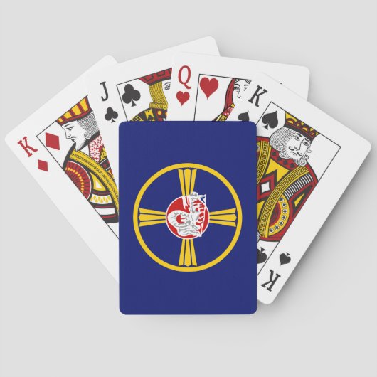 Stadsvlag van Omaha (Nebraska) Pokerkaarten (Achterkant)