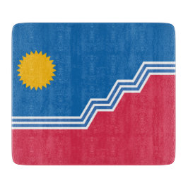 Stadsvlag van Sioux Herfsten (South Dakota) Snijplank