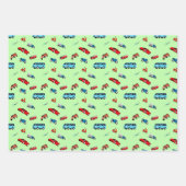 Stadsvoertuigen Inpakpapier Vel (Voorkant)