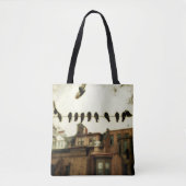 Stadsvogels Tote Bag (Voorkant)
