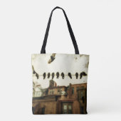 Stadsvogels Tote Bag (Achterkant)