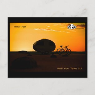 Stadsvrijheidsuitgever Mark II Sunset Briefkaart