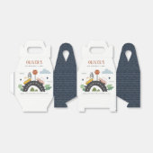 Stadswagen Kinder autoweg Elke dag van de avond Bedankdoosjes (Uitgevouwen)