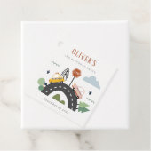 Stadswagen Kinder autoweg Elke dag van de avond Bedankjes Labels (In situ)