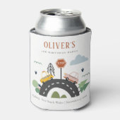Stadswagen Kinder autoweg Elke dag van de avond Blikjeskoeler (Blikje Voorkant)