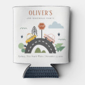 Stadswagen Kinder autoweg Elke dag van de avond Blikjeskoeler (Voorkant)