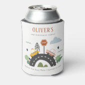 Stadswagen Kinder autoweg Elke dag van de avond Blikjeskoeler (Blikje Achterkant)