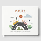 Stadswagen Kinder autoweg Elke dag van de avond Gastenboek (Voorkant)