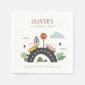 Stadswagen Kinder autoweg Elke dag van de avond Servet (Voorkant)