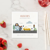 Stadswagen Kinder autoweg Elke dag van de avond Servet (Insitu)