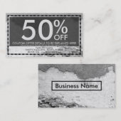 Stadswandcoupon Kortingskaartje (Voorkant / Achterkant)