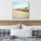 Stadswanden Canvas Afdruk (Insitu (Slaapkamer))