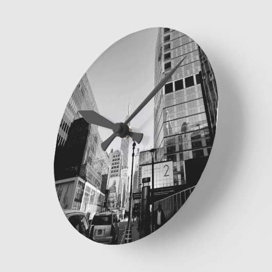 Stadswandklok Ronde Klok (Hoek)