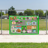 Stadswegen voor auto's 2 1.2' x 4' spandoek (Insitu)