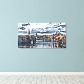 Stadswerk Canvas Afdruk (Insitu (Houten vloer))