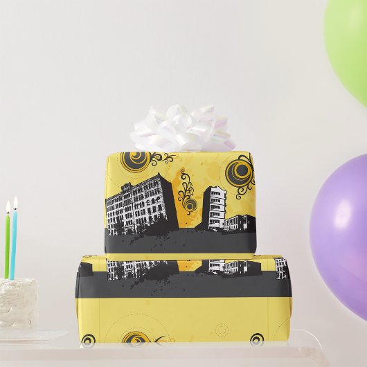 Stadswerkpapier Cadeaupapier