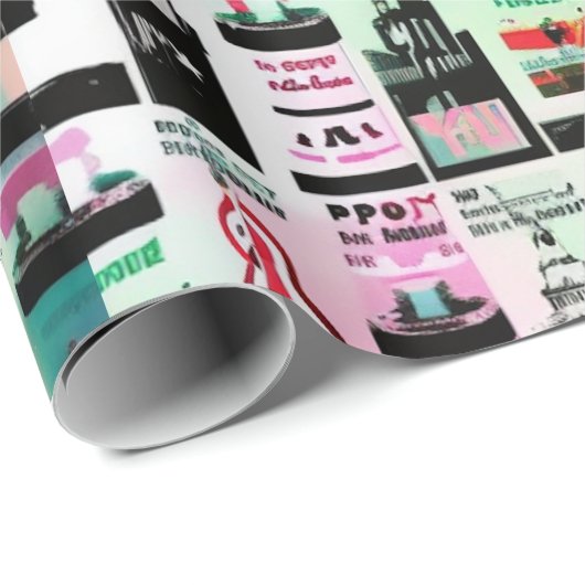 Stadswerkpapier voor Pop Cadeaupapier (Rol Hoek)