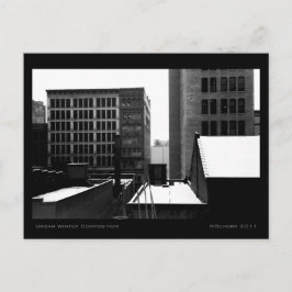 Stadswintersamenstelling Briefkaart