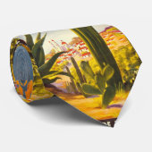 Stadswoestijn in Mexico Stropdas (Opgerold)