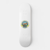 Stadszegel El Monte (Californië) Persoonlijk Skateboard (Voorkant)