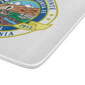 Stadszegel El Monte (Californië) Snijplank (Hoek)