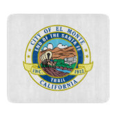 Stadszegel El Monte (Californië) Snijplank (Voorkant)