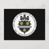Stadszegel in Pittsburgh Briefkaart (Voorkant)