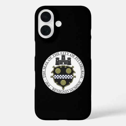 Stadszegel in Pittsburgh Case-Mate iPhone Case (Achterkant)