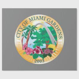 Stadszegel Miami Gardens (Florida) Cadeaupapier