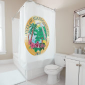 Stadszegel Miami Gardens (Florida) Douchegordijn (In situ)