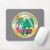 Stadszegel Miami Gardens (Florida) Muismat (Met muis)