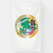 Stadszegel Miami Gardens (Florida) Spandoek (Verticaal)