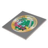 Stadszegel Miami Gardens (Florida) Tegeltje (Zijkant)