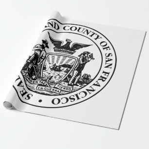 Stadszegel van San Francisco (Californië, Verenigd Cadeaupapier