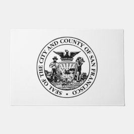 Stadszegel van San Francisco (Californië, Verenigd Deurmat