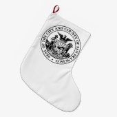 Stadszegel van San Francisco (Californië, Verenigd Grote Kerstsok (Voorkant (Hangend))