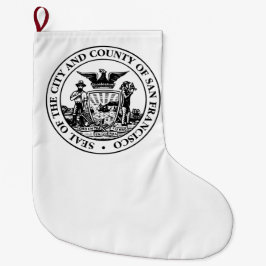 Stadszegel van San Francisco (Californië, Verenigd Grote Kerstsok