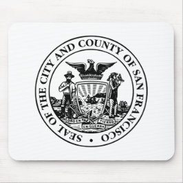 Stadszegel van San Francisco (Californië, Verenigd Muismat