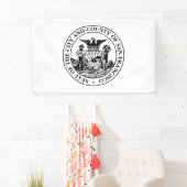 Stadszegel van San Francisco (Californië, Verenigd Spandoek (Insitu)