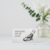 Stadszorg en landschapsarchitectuur - grasmaaierst visitekaartje (Staand voorkant)