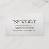 Stadszorg en landschapsarchitectuur - grasmaaierst visitekaartje (Achterkant)