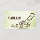 Stadszorg en landschapsarchitectuur - grasmaaierst visitekaartje (Voorkant)