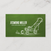 Stadszorg en landschapsarchitectuur - grasmaaierst visitekaartje (Voorkant)