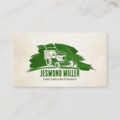 Stadszorg en landschapsverzorging - grasmaaier visitekaartje (Voorkant)