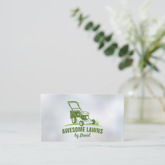 Stadszorg en tuinonderhoud visitekaartje (Staand voorkant)