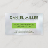 Stadszorg en tuinonderhoud visitekaartje (Achterkant)