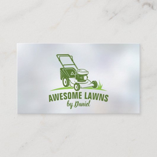 Stadszorg en tuinonderhoud visitekaartje (Voorkant)