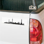 Stadt Berlin - Skyline 1c Bumpersticker (Op Truck)
