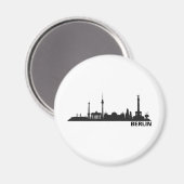 Stadt Berlin - Skyline 1c Magneet (Voorkant / Achterkant)